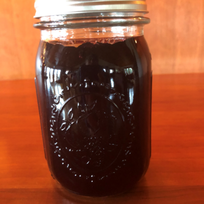 blackberry jelly available for sale at almosta farm in cove. check out the variety of products available