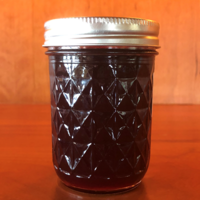 Plum jelly is one of several jam and jelly products available at Almosta Farm in Cove Oregon